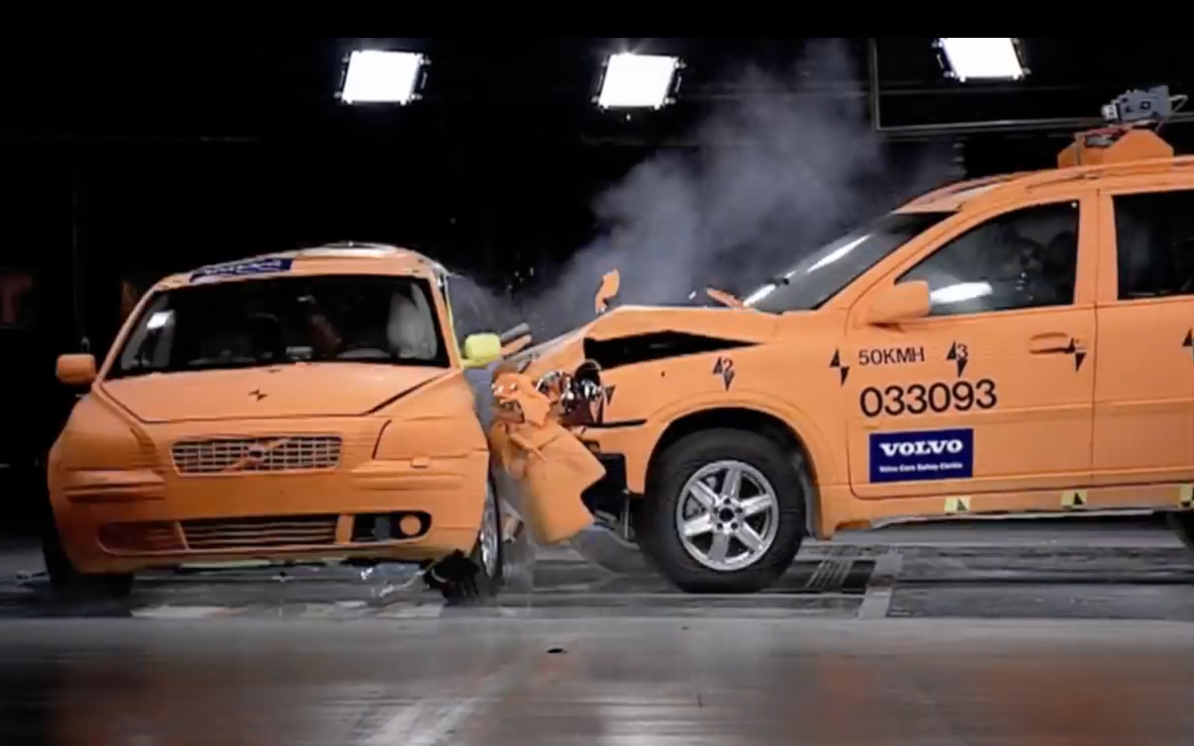 沃尔沃碰撞测试70年大赏海狸汽车台