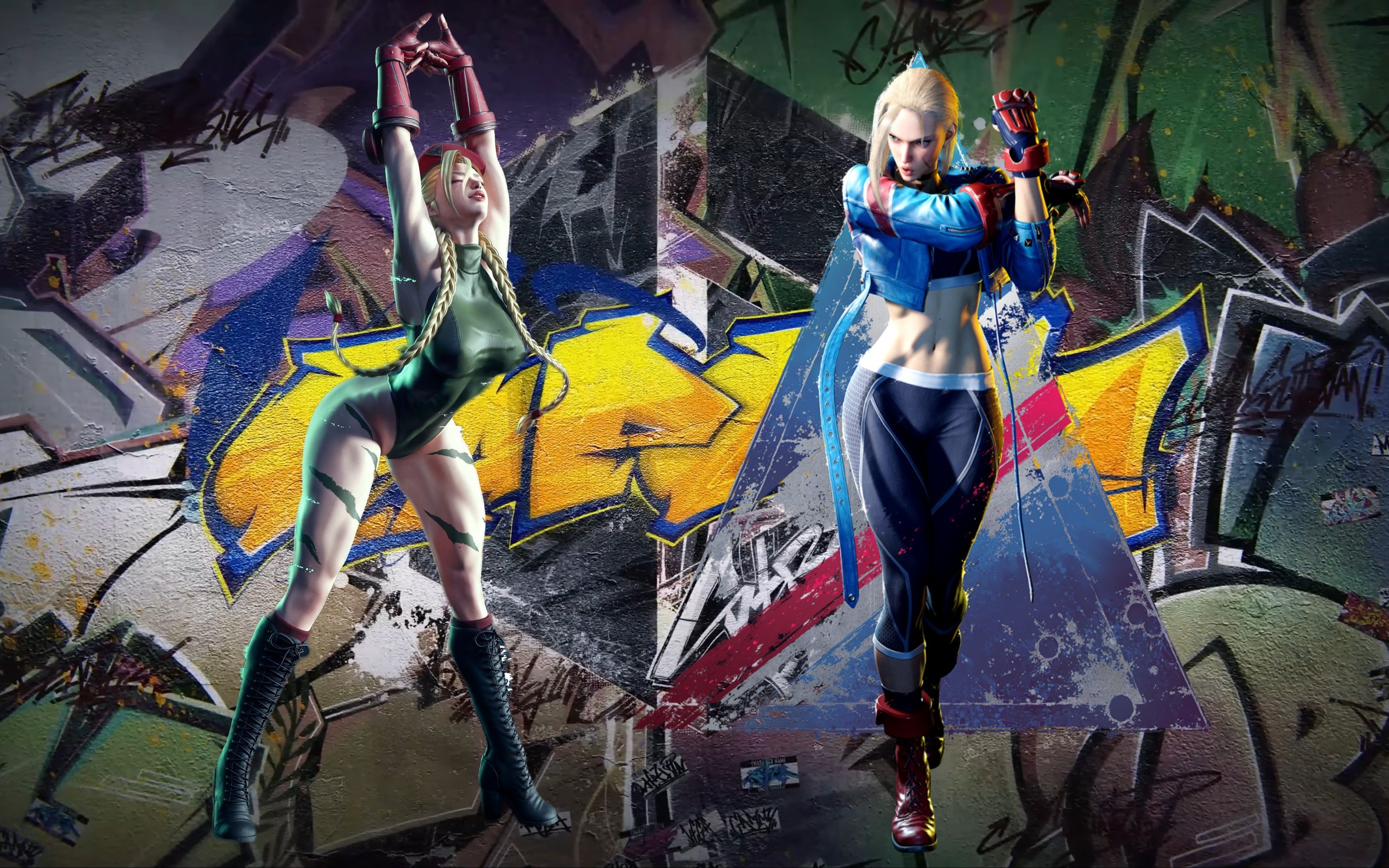 街霸6:嘉米vs曼侬,这里有你想看的嘉米,杀人蜂冷峻又酷辣的身材,游历