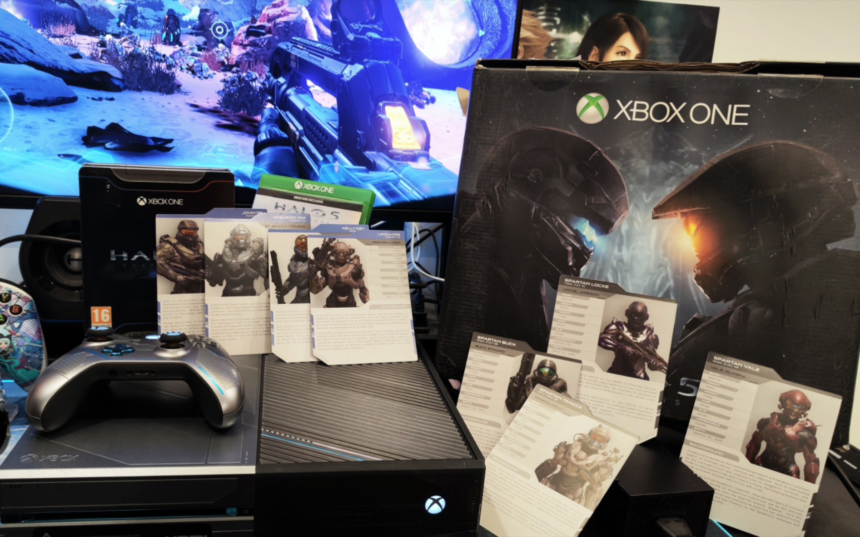 [图]亚马逊淘来的HALO5限定版XBOXONE 开箱