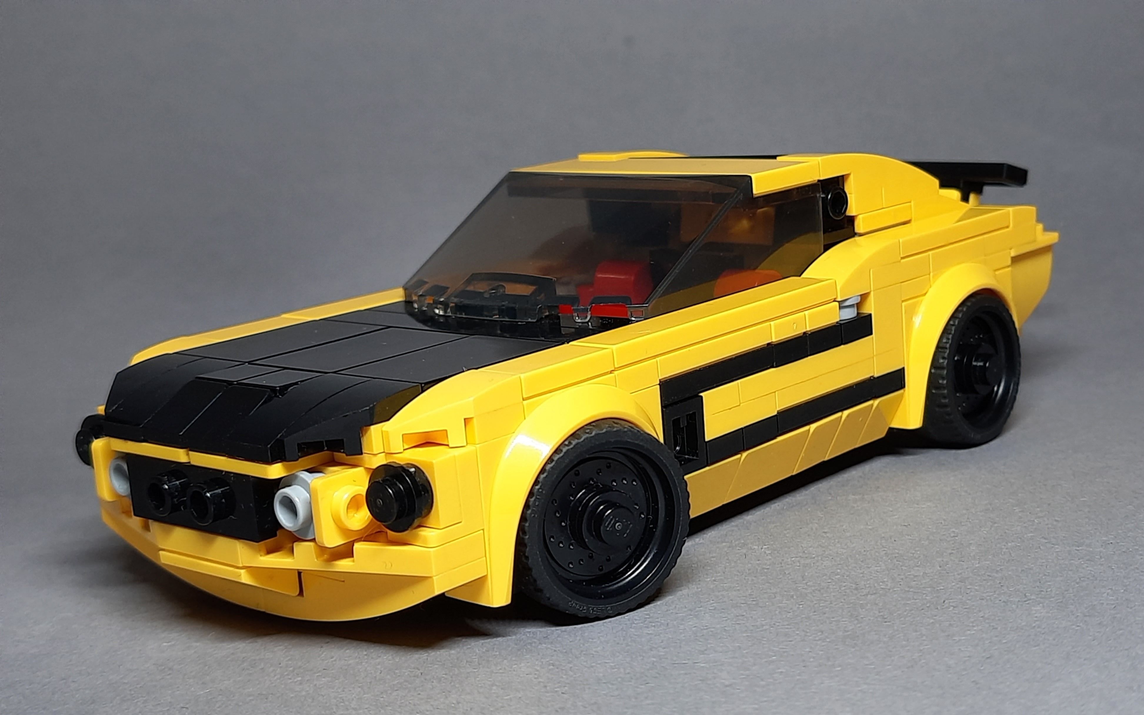 (免费视频图纸)乐高76901 套内/c模式 福特野马 boss 302