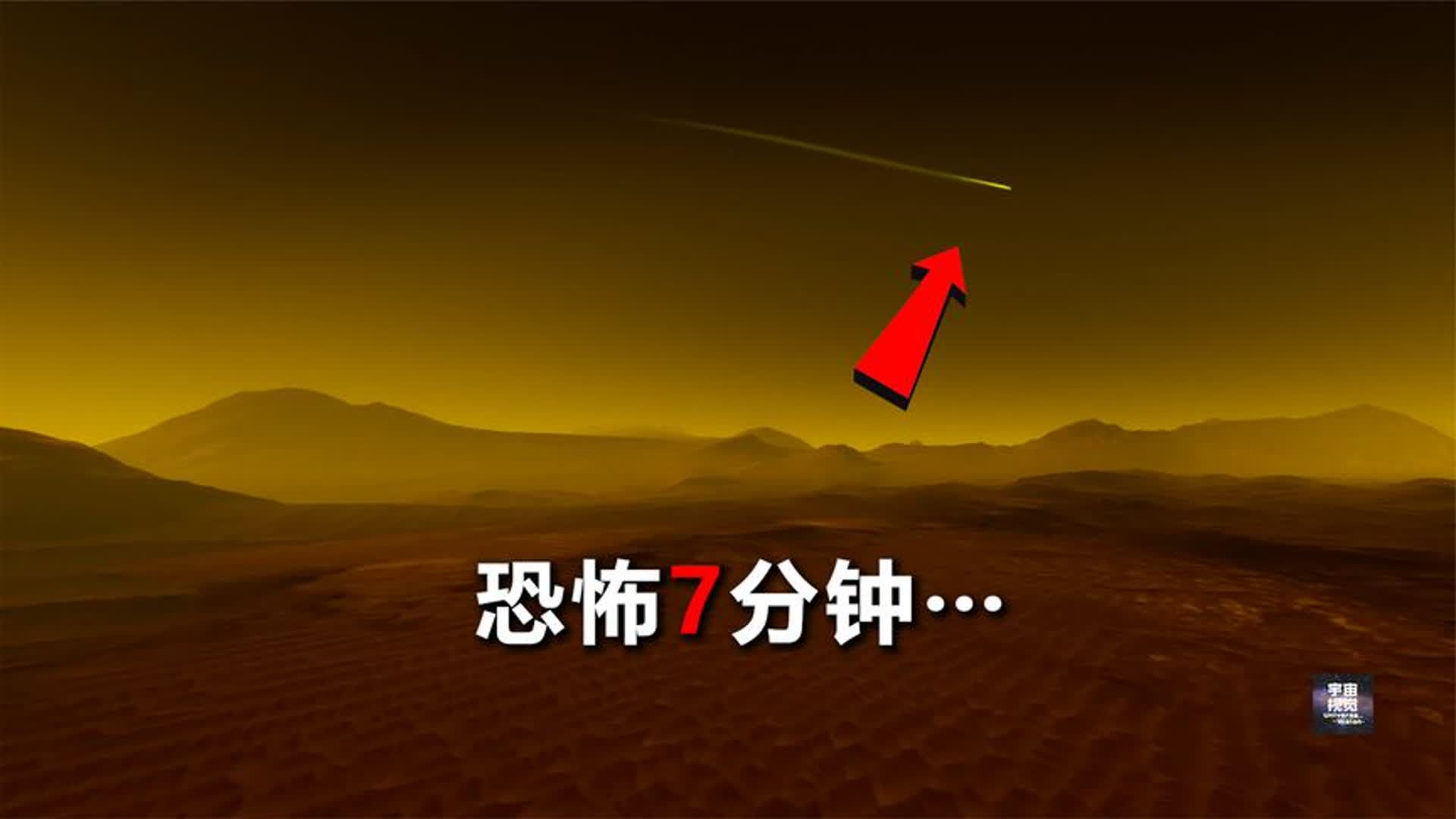 经历"恐怖7分钟"的毅力号登陆火星时,拍到了惊人的图像!
