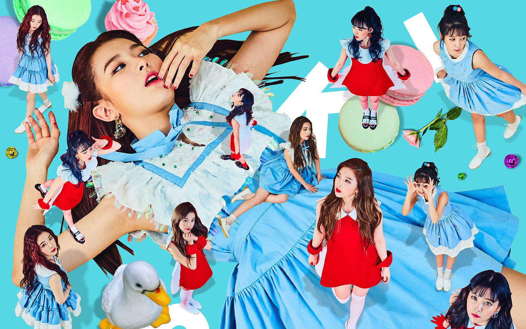 【red velvet】红贝贝 rookie 打歌服一键换装 /视频初剪辑_哔哩哔哩