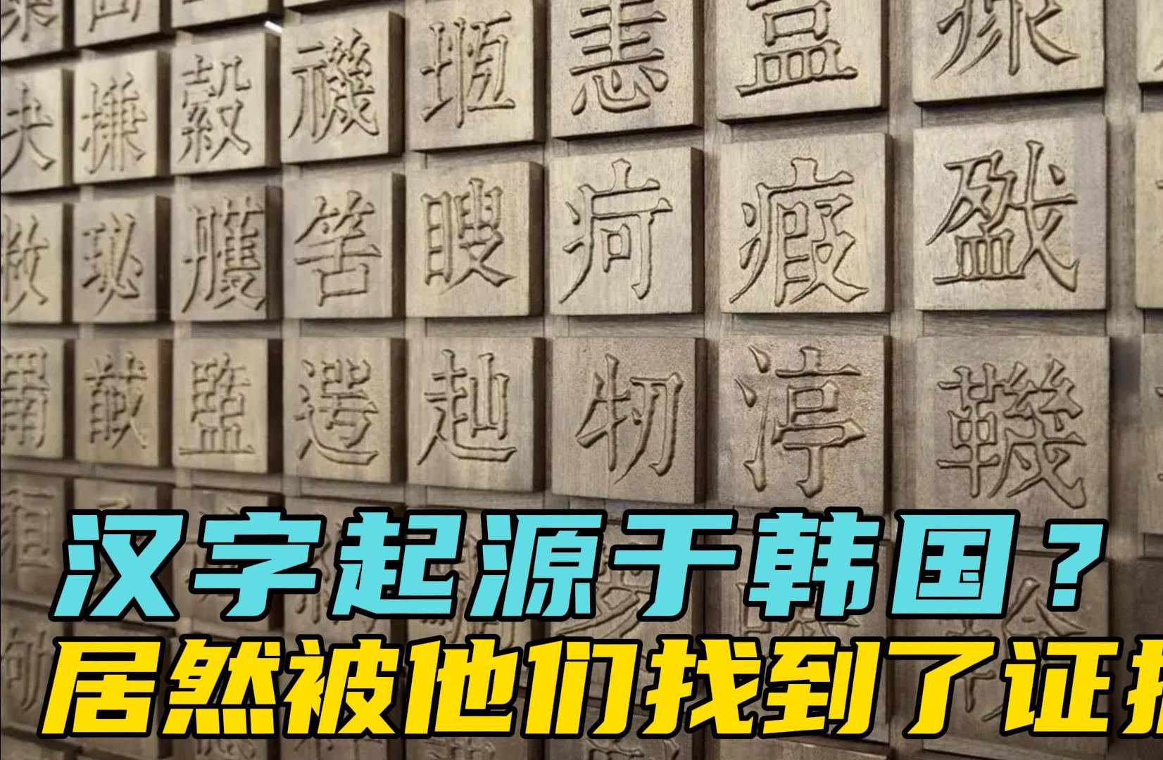 韩国人为了证明汉字起源于韩国,直接把汉字纹在了脸上哔哩哔哩bilibili