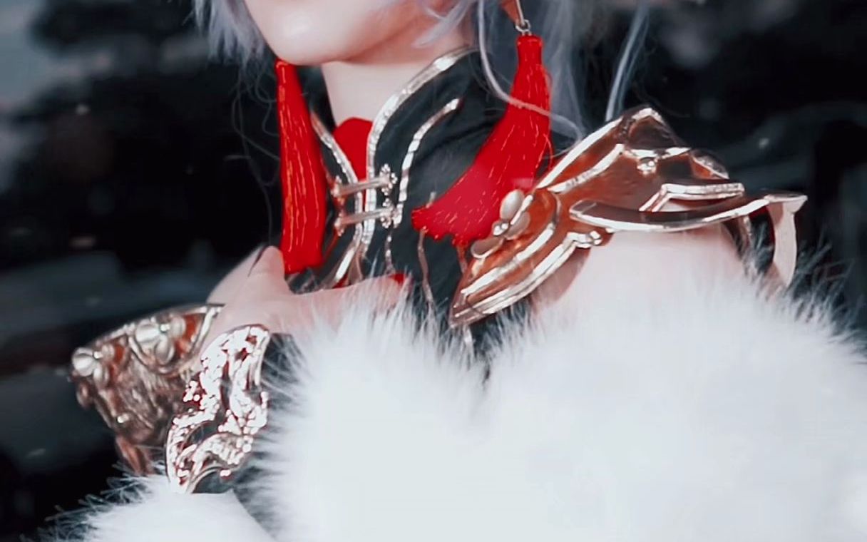 活动作品旗袍配貂三幻张春华cos