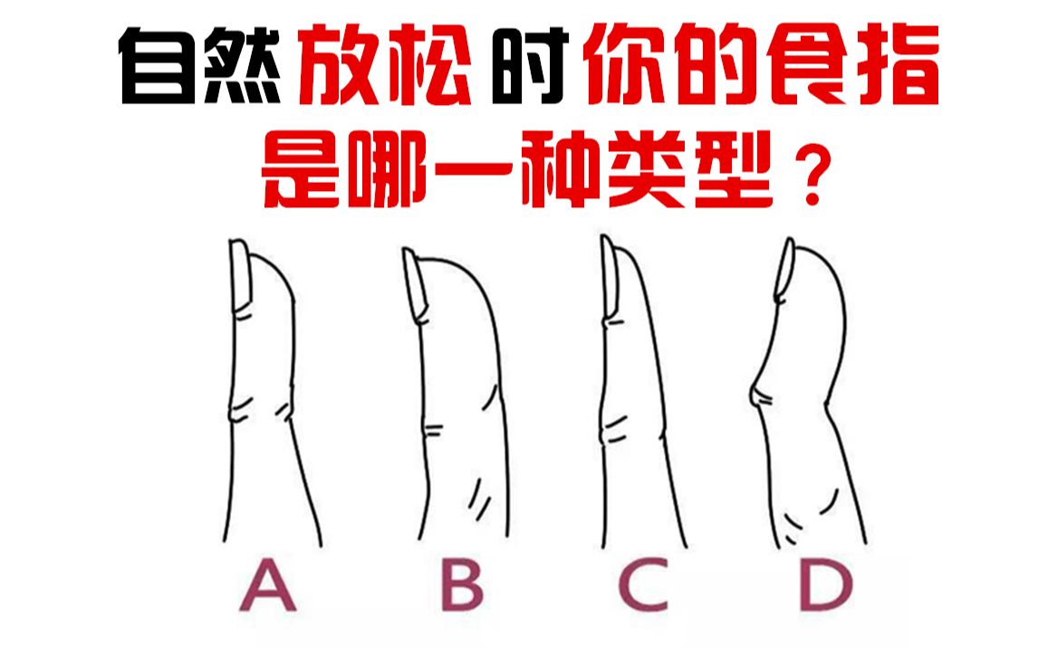 [图]你的食指是哪一种类型？测出你最大的福气是什么？