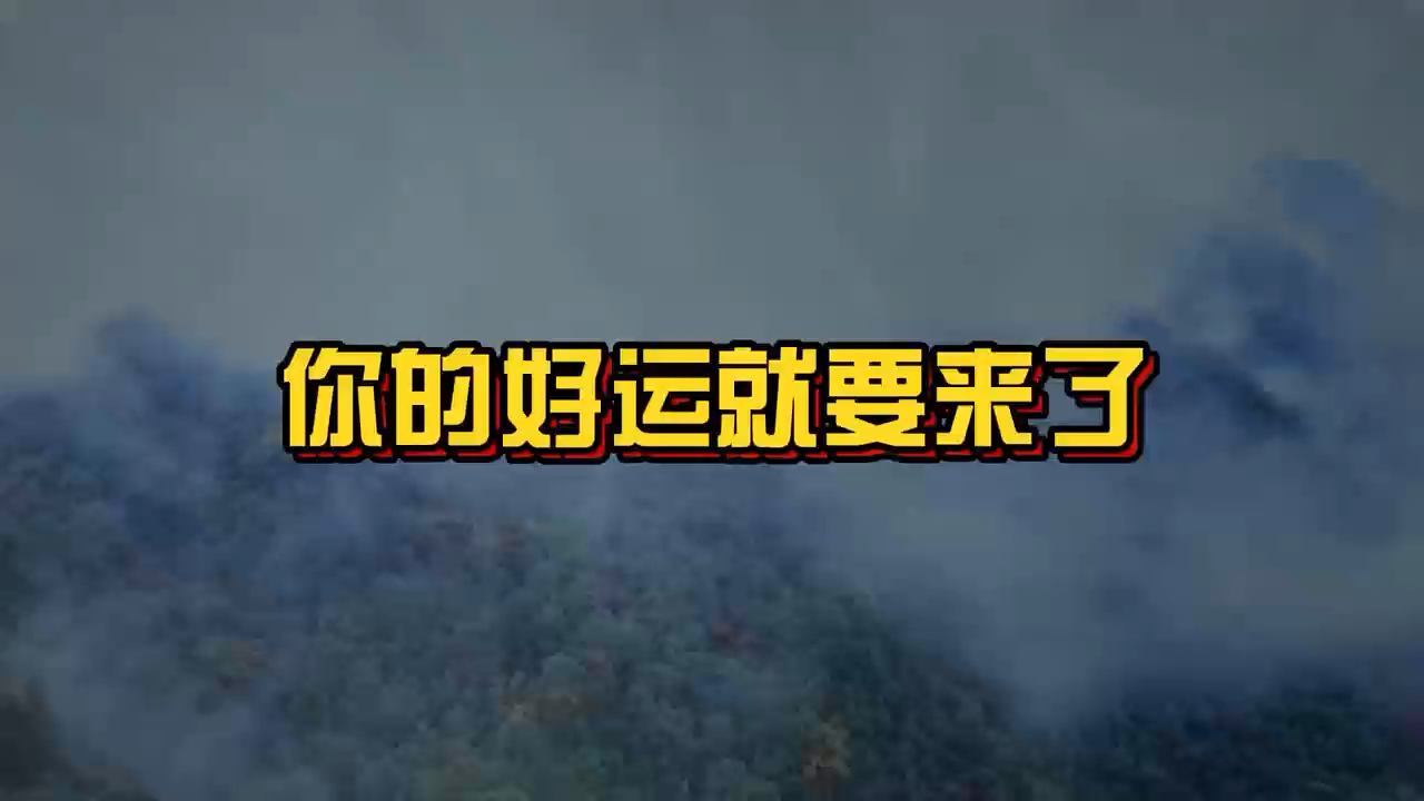 你的好运就要来了,请再坚持一下,一句逆风翻盘,你会走出低谷悬崖,迎接人生美好.哔哩哔哩bilibili