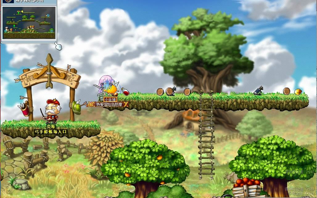 冒险岛079射手村东部小山