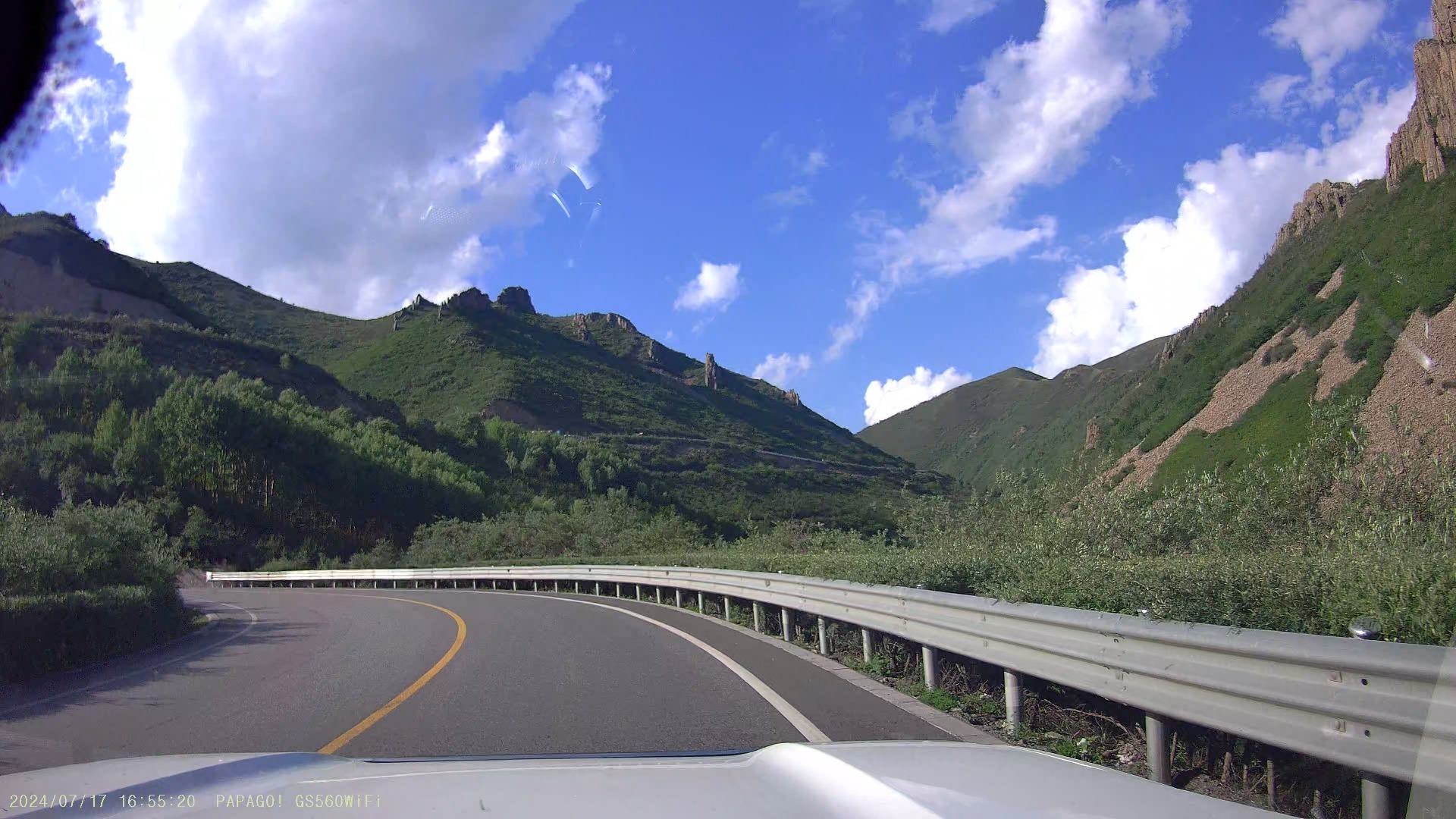 2024年7月17日自驾游之2-g111怀丰隧道-半虎线云中草原