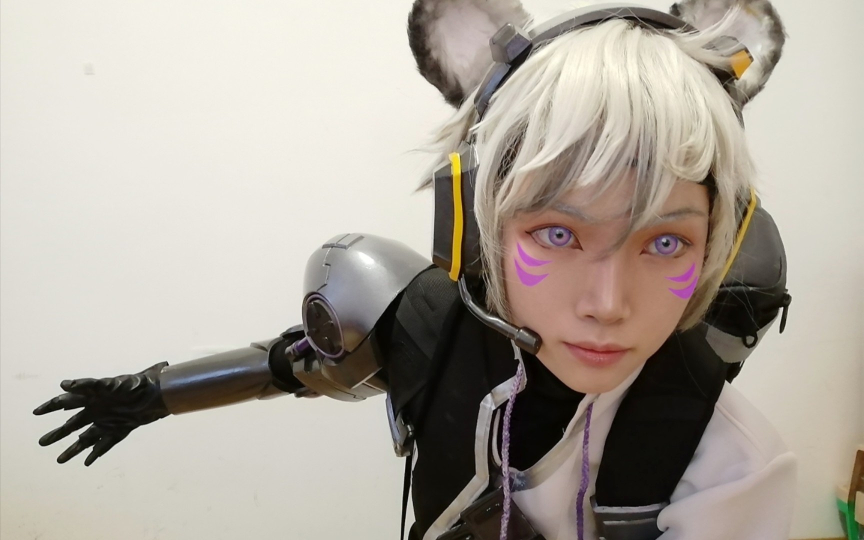 【非人学园】白虎cos,简单的试拍一下