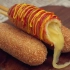 金黄酥脆的韩式奶酪玉米热狗，软糯拉丝 馋了...