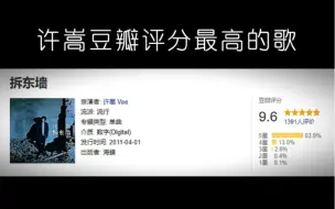 Download Video: 豆瓣评分9.6！！许嵩封神之作！