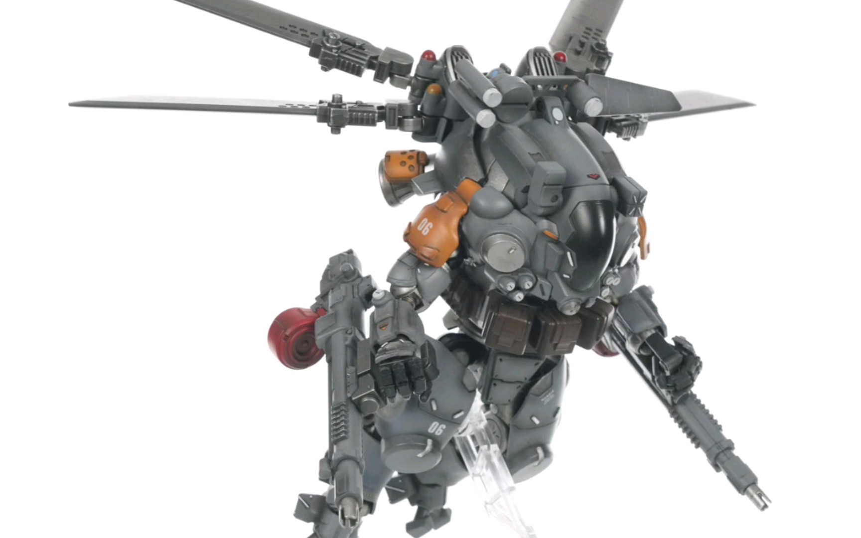 joytoy 暗源 1:25 铁骸06 空天作战机甲轰击型&托马斯