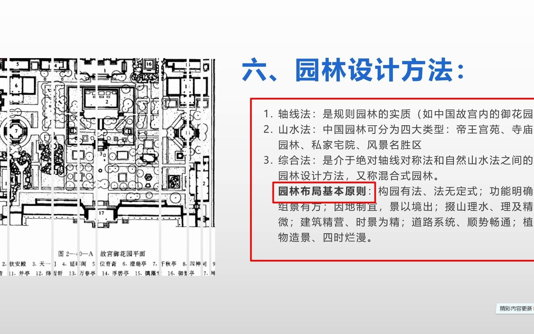 园人社《园林设计》第三讲 园林设计方法、布局基本原则哔哩哔哩bilibili