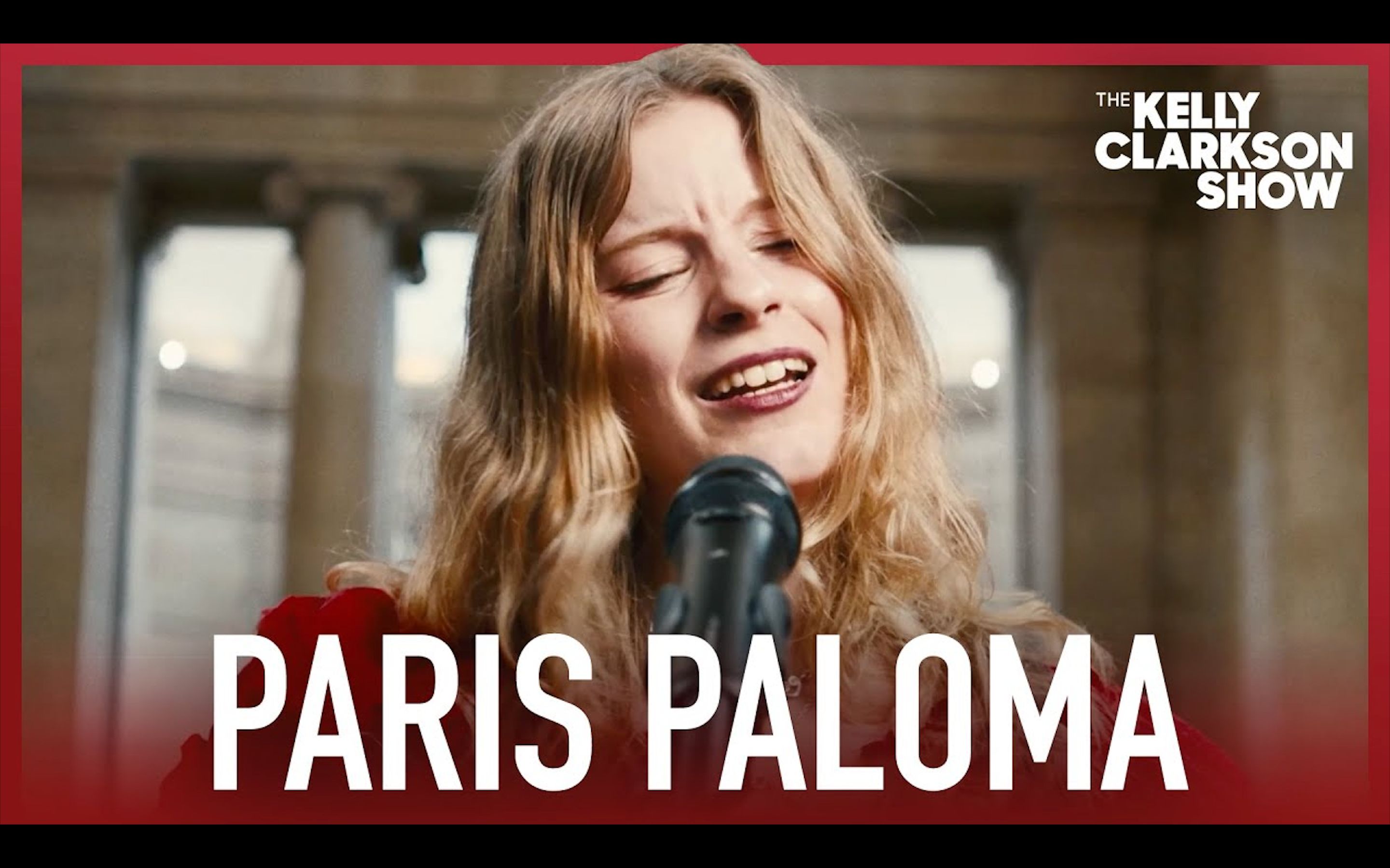 【paris paloma】「labour」live on the kelly clarkson show最新