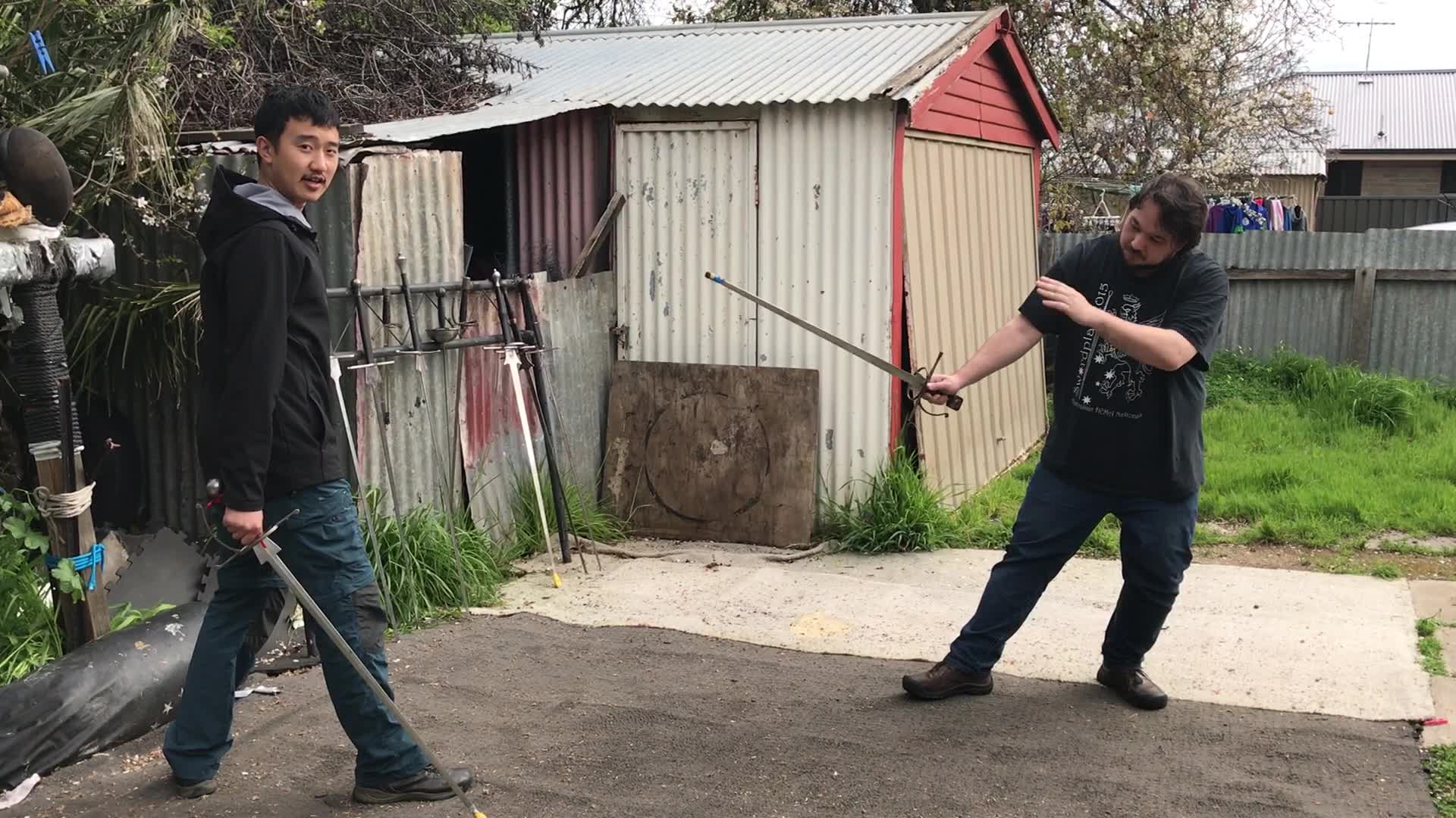 嘴客教剑术迅捷佩剑刺击基本原理