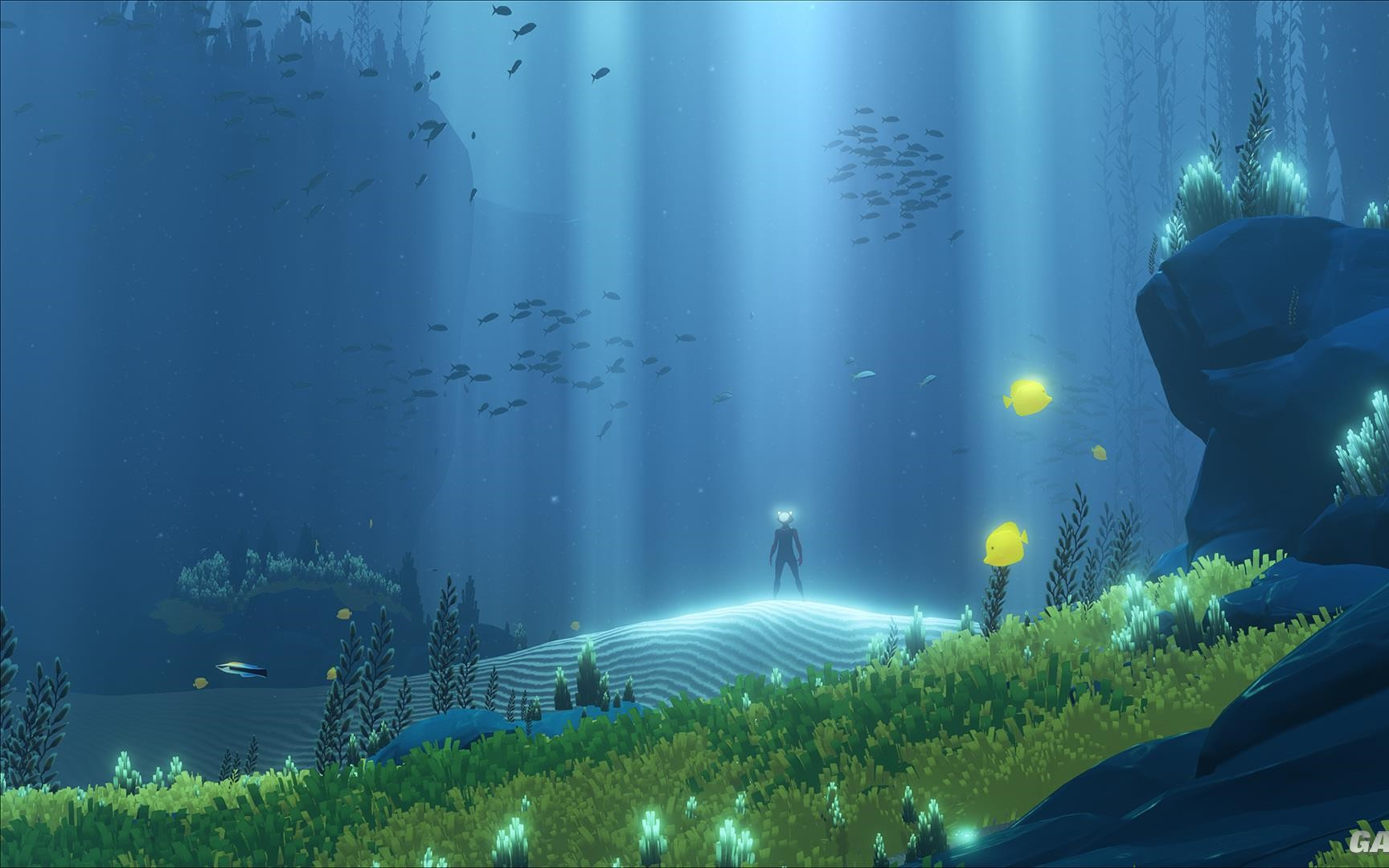 【飞渡】《ABZU》一周目全收集全成就流程攻略解说【合集】哔哩哔哩bilibili