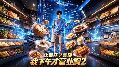 神级早餐系统,我的早餐店下午开门2