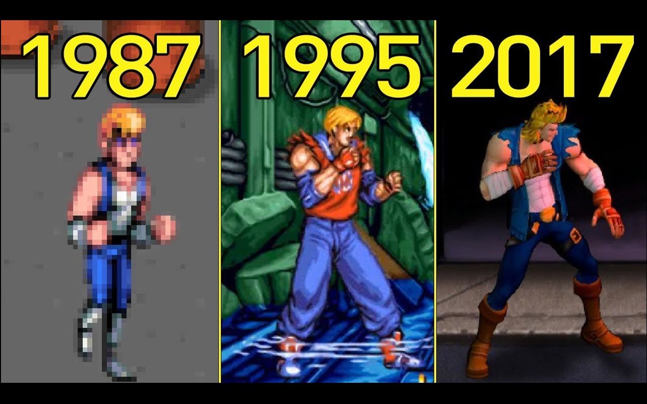 [图]【进化史】双截龙进化史 Double Dragon Games 1987-2017