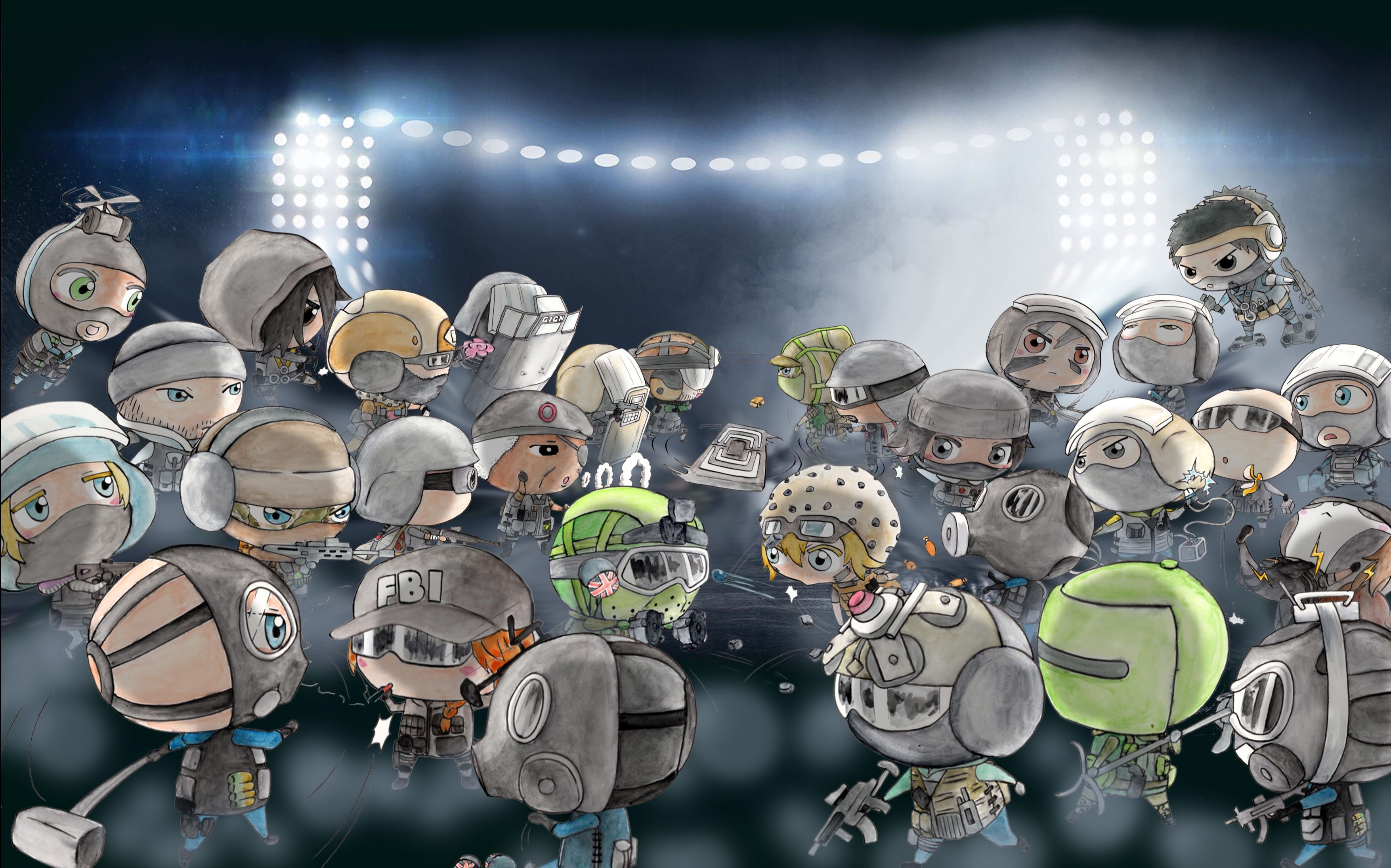 【宸风】彩虹六号:围攻,偶尔也让我装一次大佬(1)