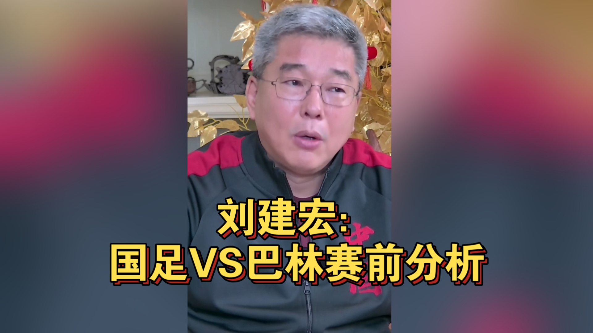 刘建宏:国足VS巴林赛前分析哔哩哔哩bilibili