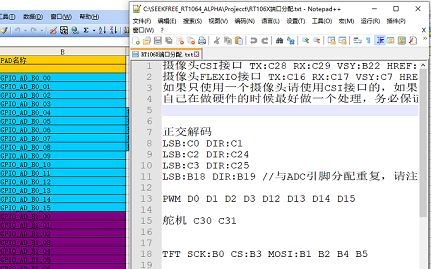 逐飞RT1064核心板的引脚用途及推荐端口分配哔哩哔哩bilibili