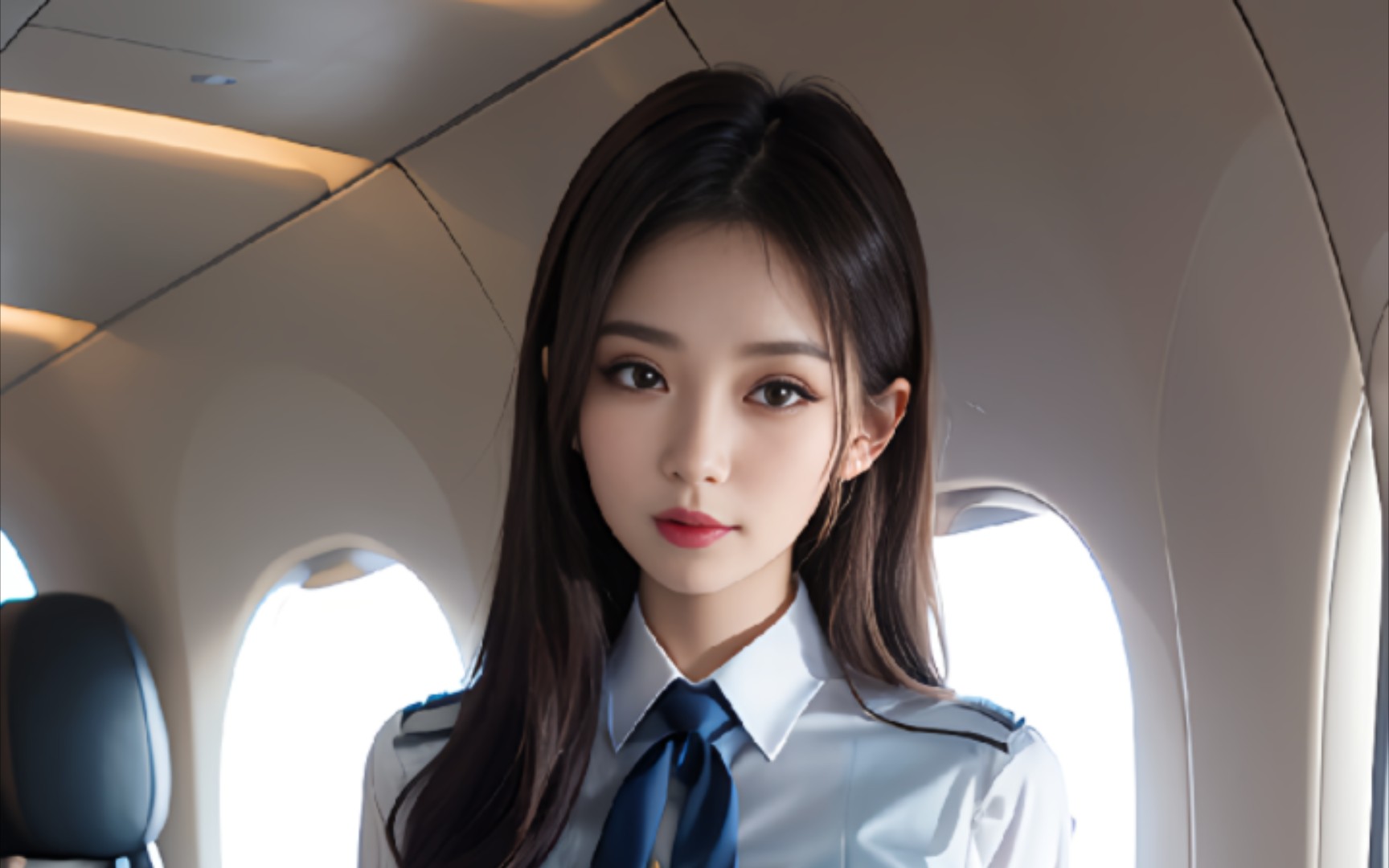 美美哒美女 少女空姐图片