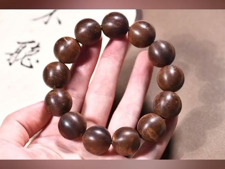 野生高级沉水真奇楠富森红土沉香手串真品男士女正品珠子佛珠文玩