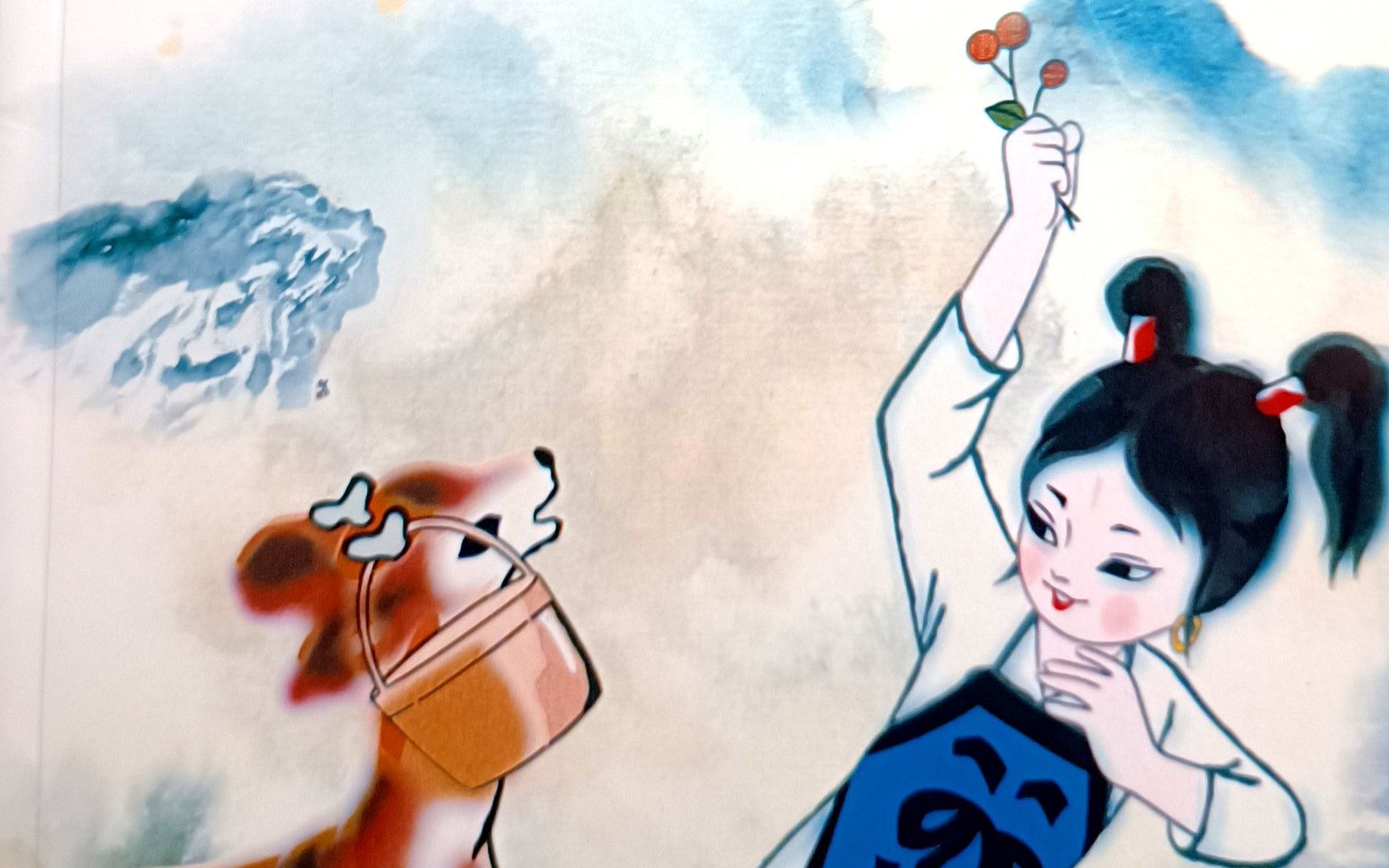 水墨艺术片:鹿铃 高清修复