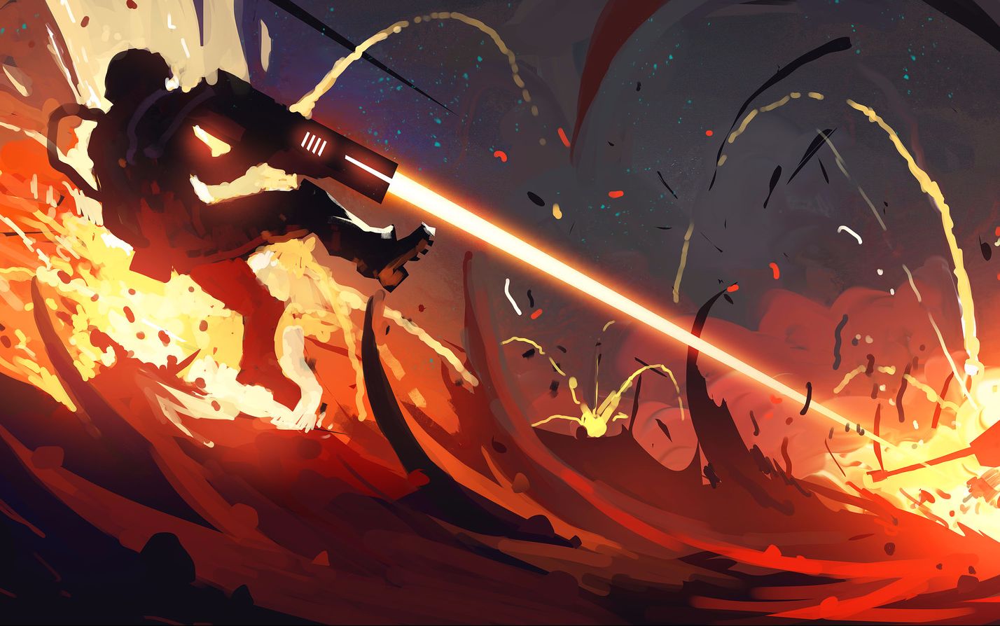 激光攻击丨unity教学丨游戏特效丨cg特效设计丨特效设计基础丨影视