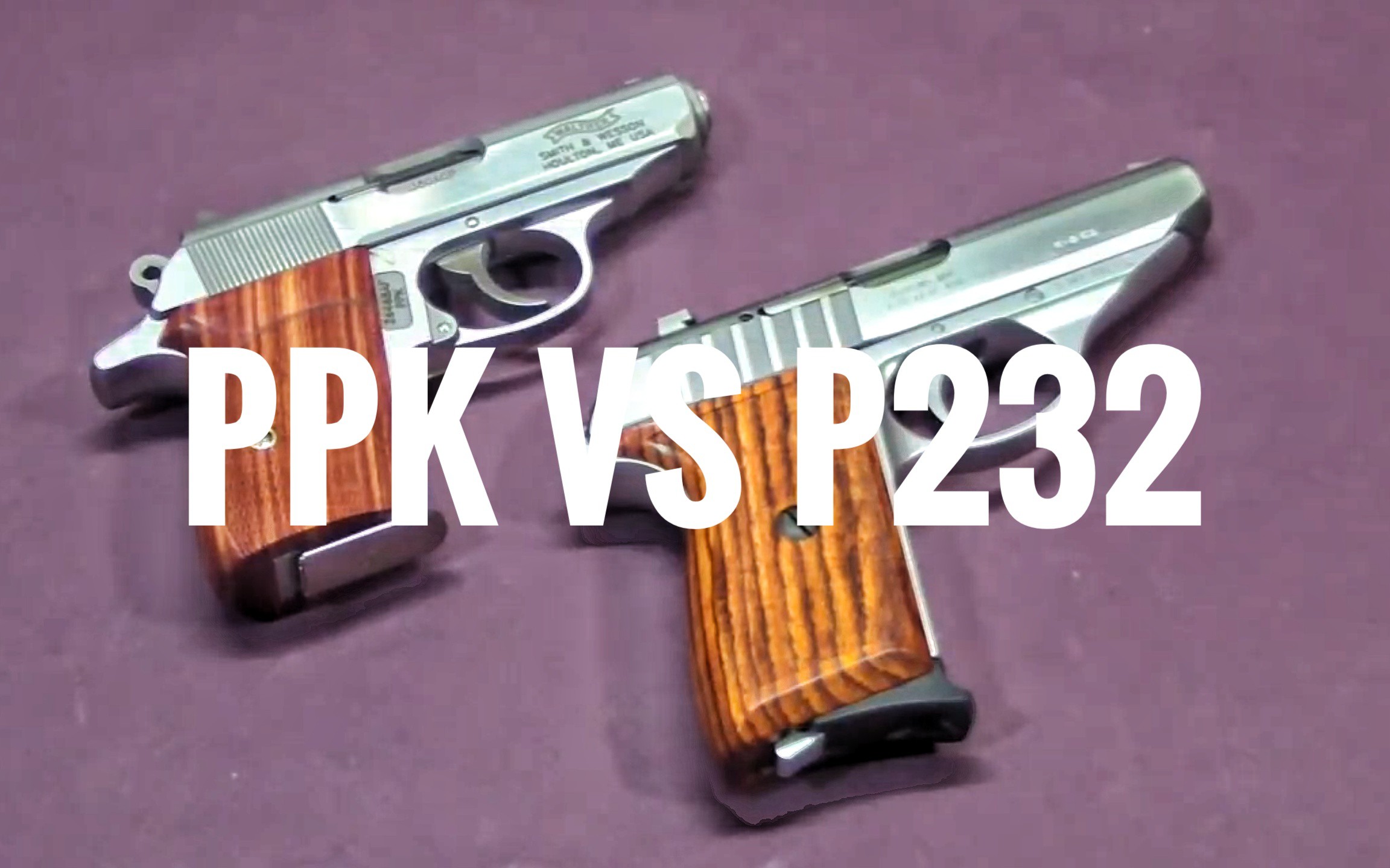 waltherppkvssigp232380acp的对决