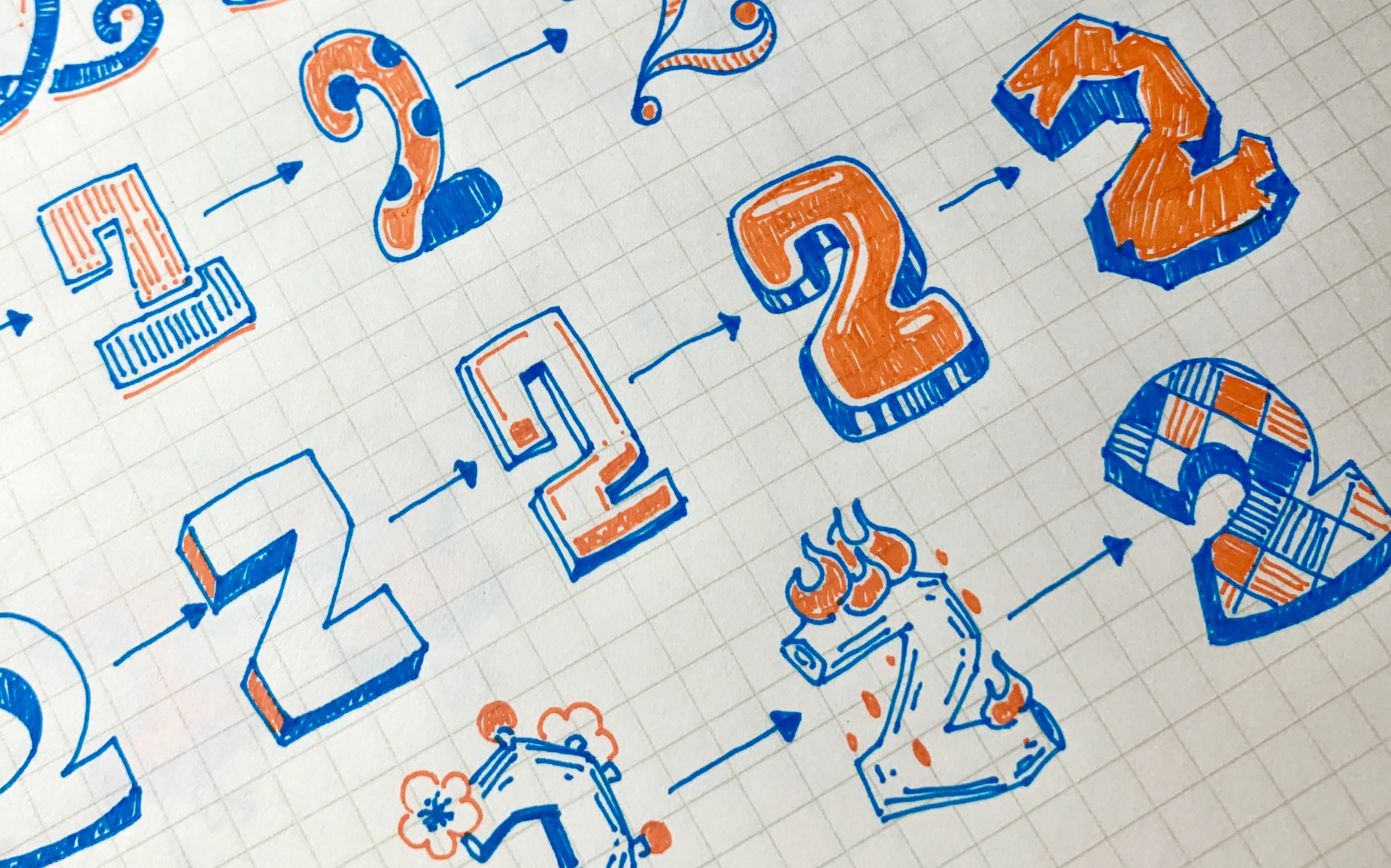 教程用两支笔能写出多少种不同的数字没有很多文具也能做好看的手帐