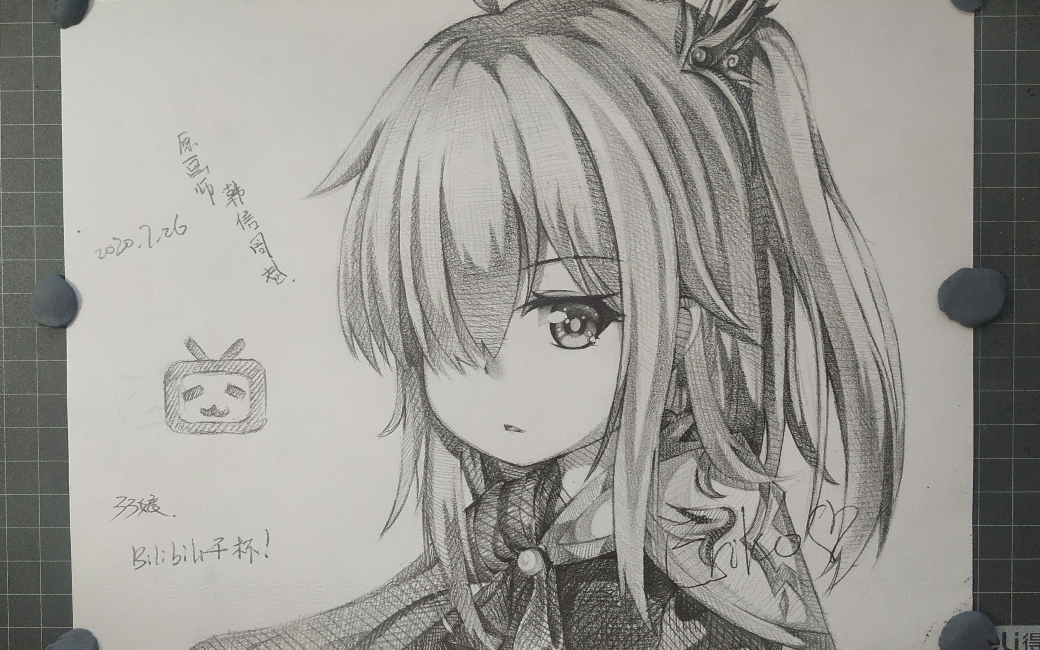 手绘500分钟画出帅气的33娘勇者33娘赛高b站11周年快乐哔哩哔哩゜゜つ