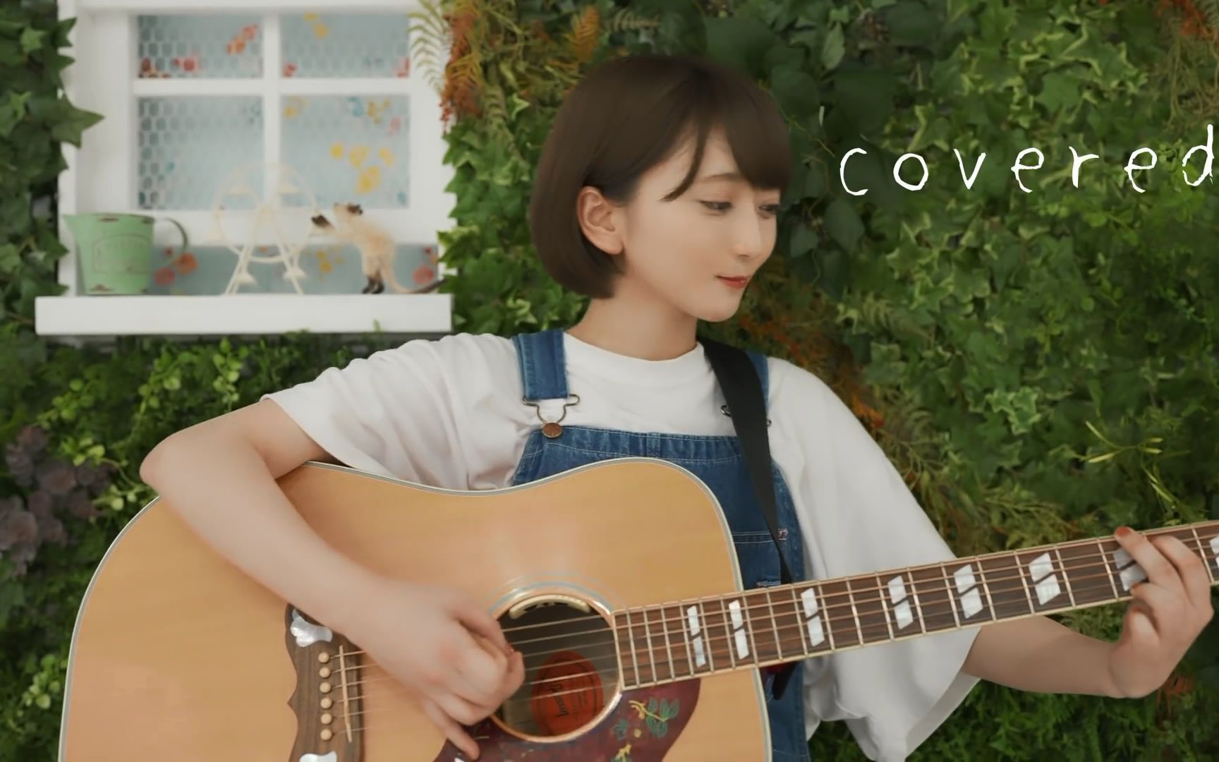 [图]【猫の恩返し】風になる  つじあやの(Covered by こぴ)