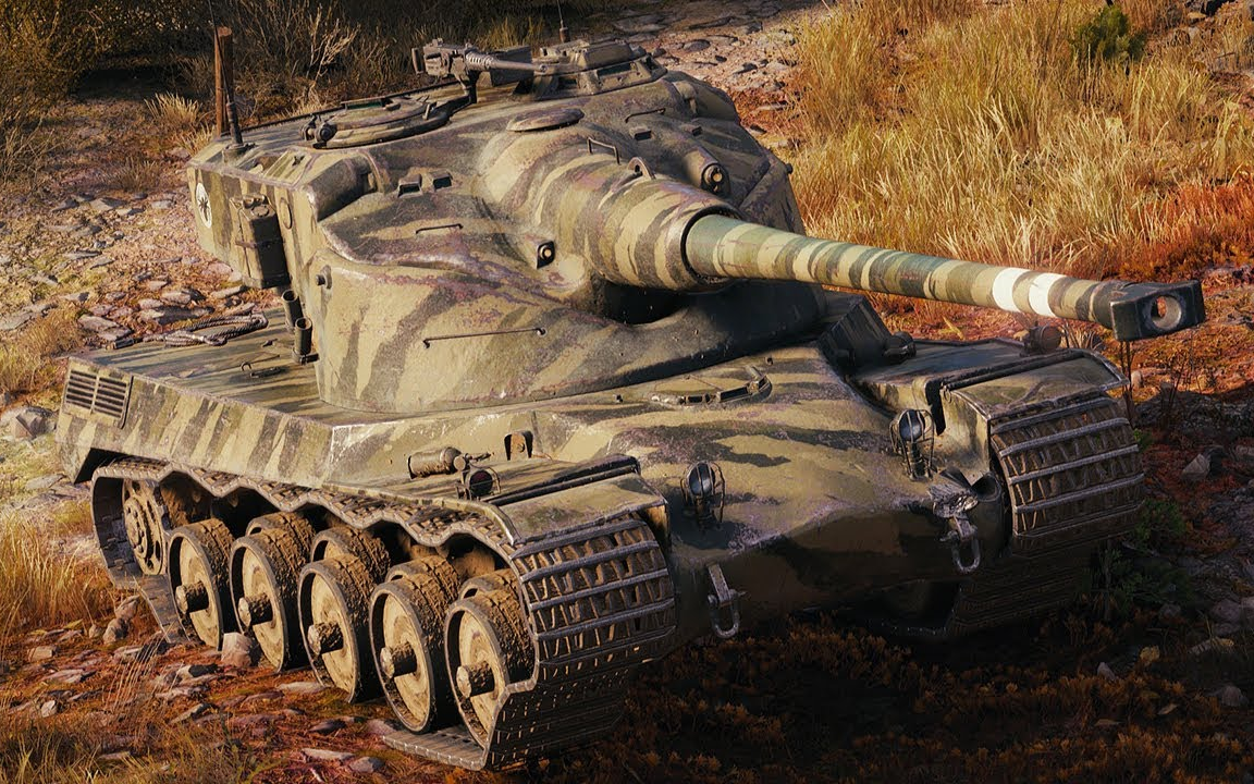 [lacho wot replays] 坦克世界 amx 50 b - 7杀 1.04万伤害