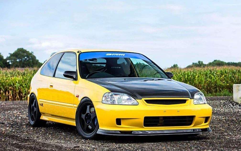 【神力科莎】本田ek9 spoon筑波赛道攻防教学片段