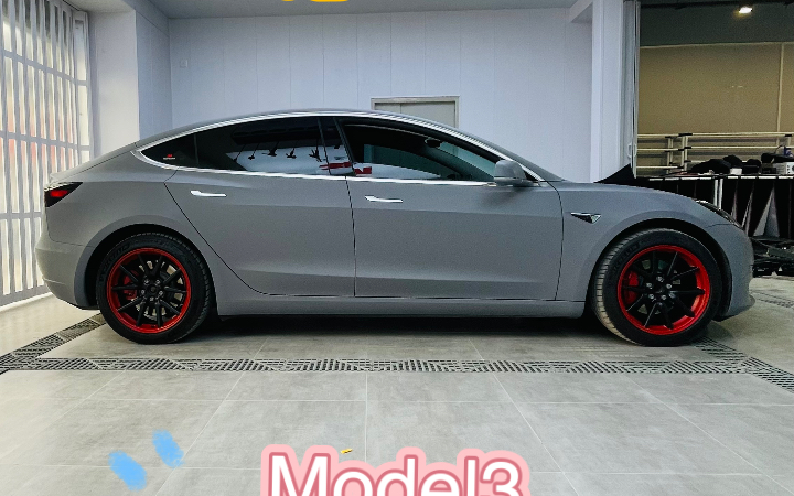 model3改色膜消光纳多灰