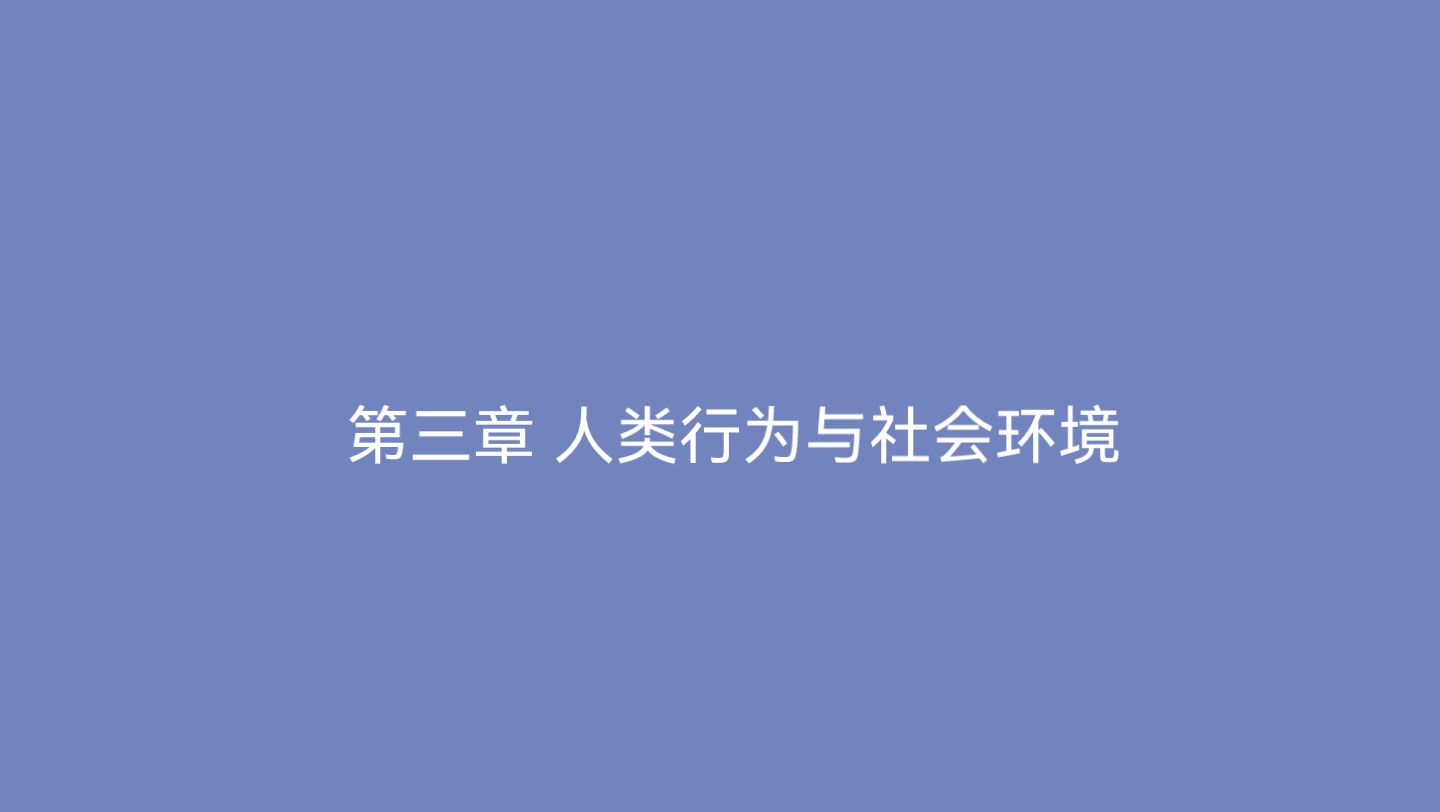 [图]<社会工作综合能力（初级）>第三章 人类行为与社会环境——自读背诵