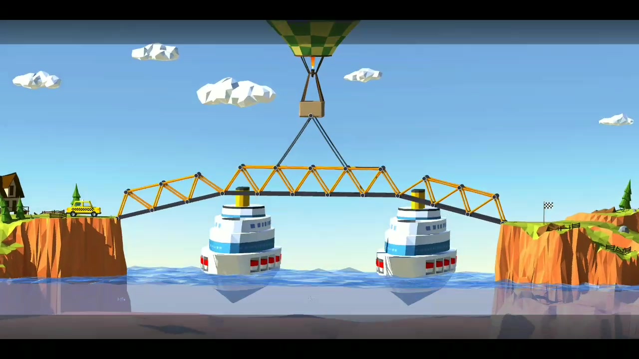 【建桥专家 build a bridge 】1～30关三星通关攻略