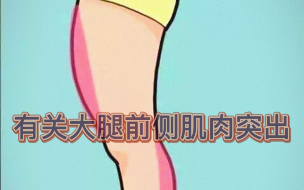 大腿前侧肌肉突出的福音丨突出形成加解决