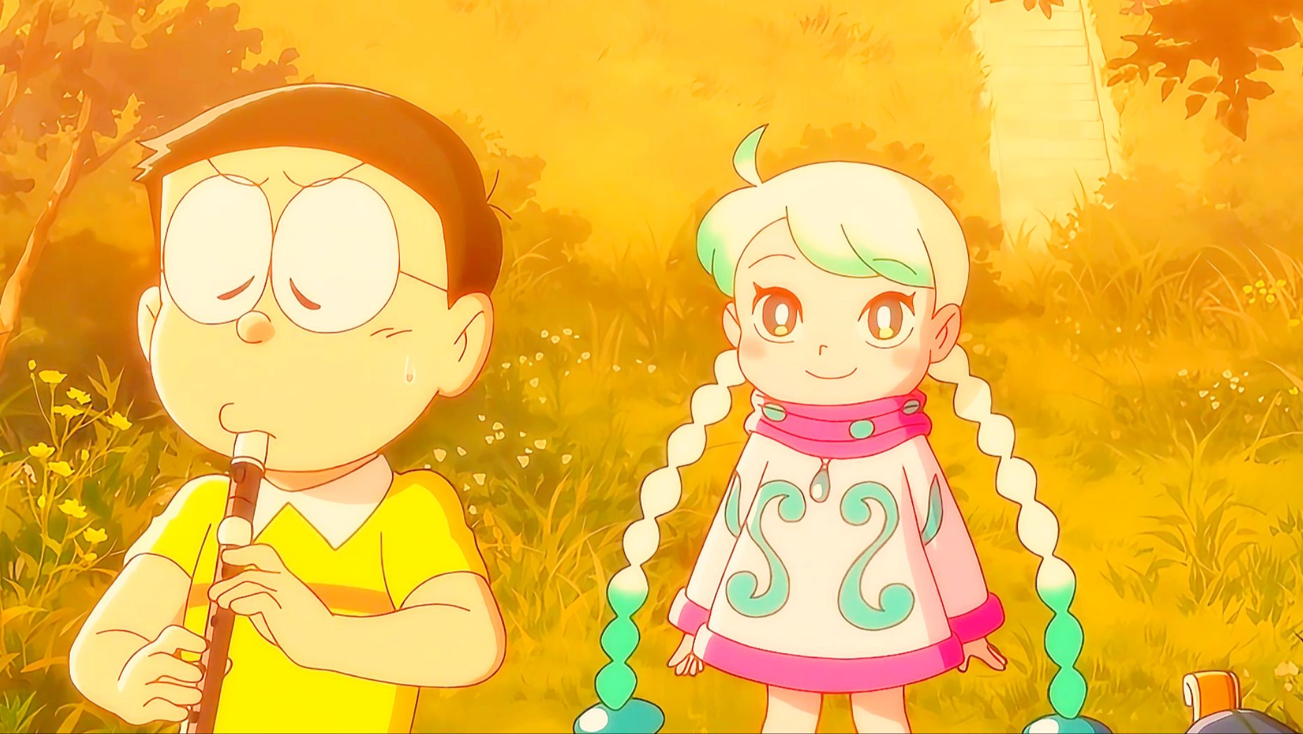 大雄的身边出现了一个音乐天使《哆啦a梦:大雄的地球交响乐》