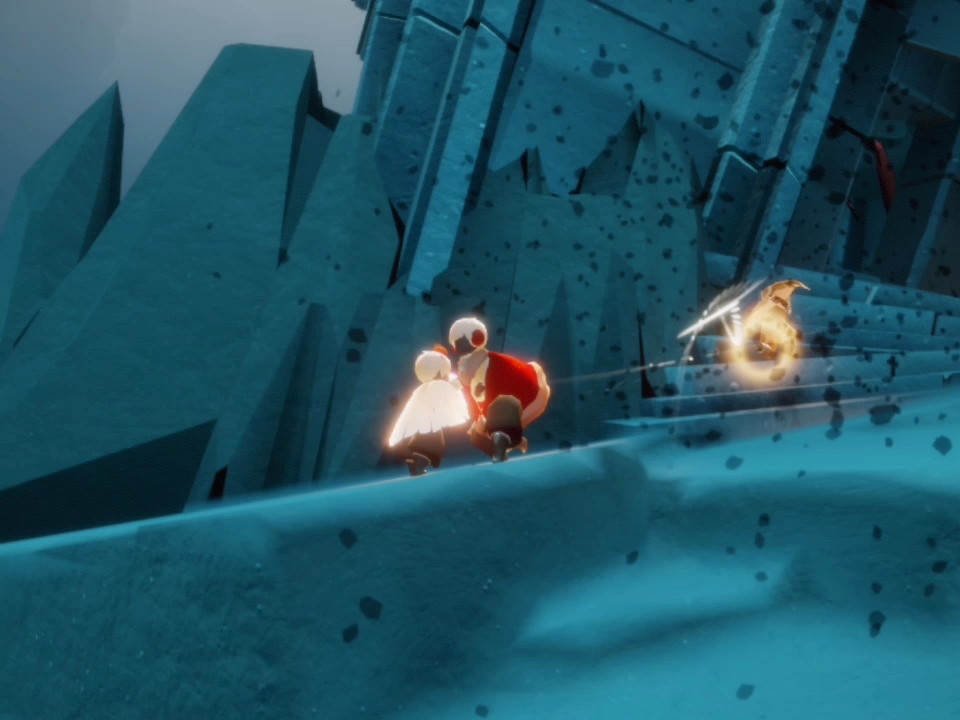 sky光遇伊甸第一阶段练习直飞虽然还是磕磕绊绊但是总会熟练的努力