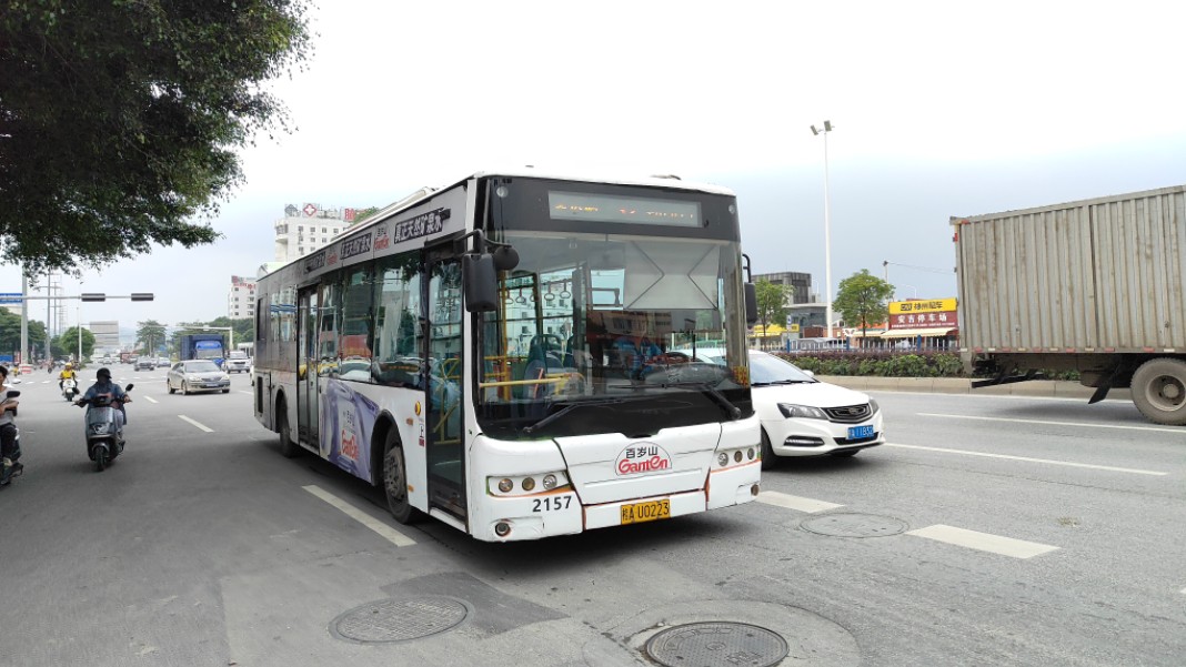 南宁邕城公交32路车厦门金旅xml6115j33c走行音运行视频