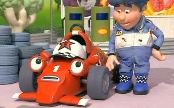 [图]男孩必看！拟人化的赛车类动画片《赛车小劳瑞 Roary The Racing Car》英文启蒙动画，~3季视频+音频