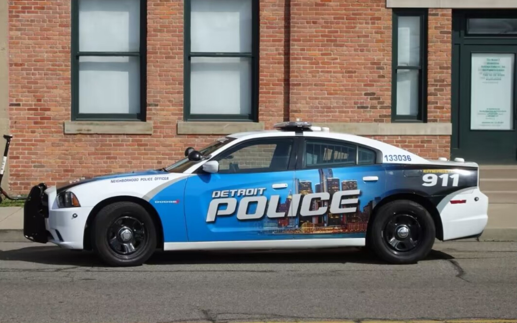 【car parking】底特律特殊标志警车展示