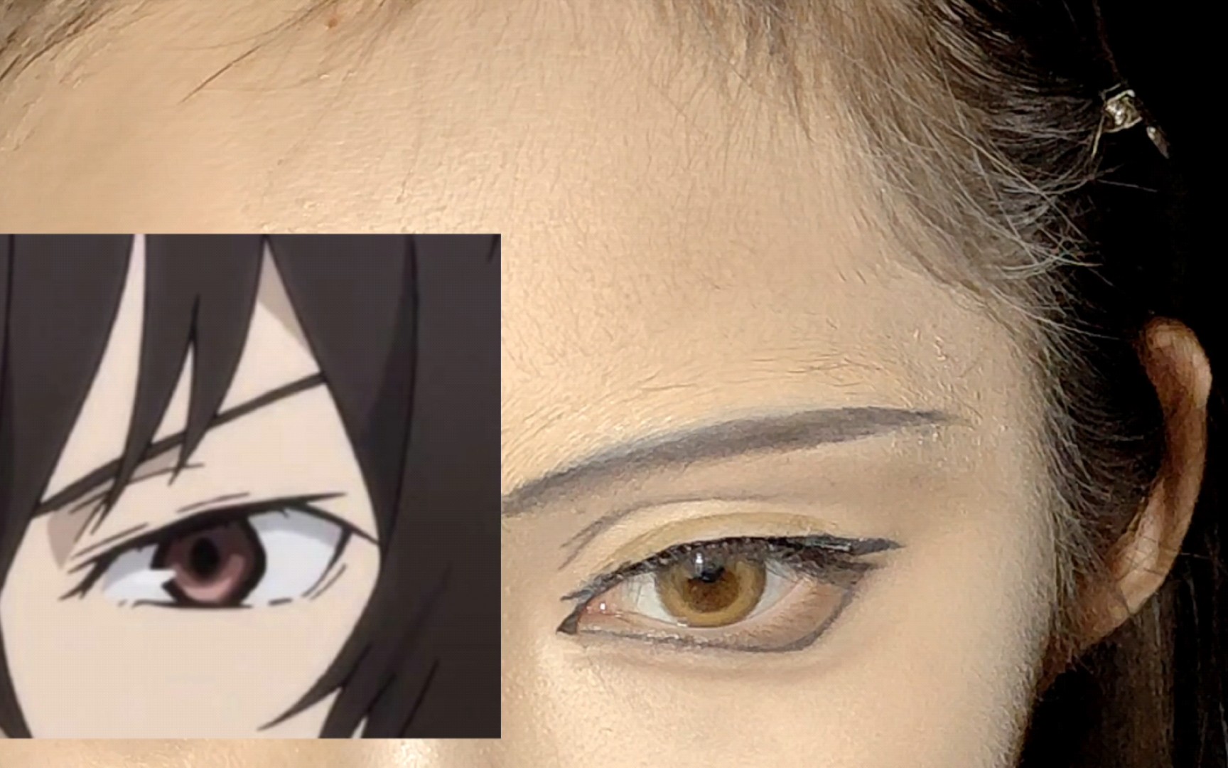 【文豪野犬】太宰治cos眼妆