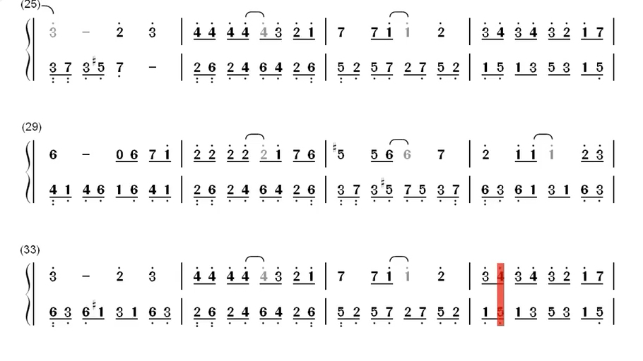 [图]从开始到现在钢琴谱