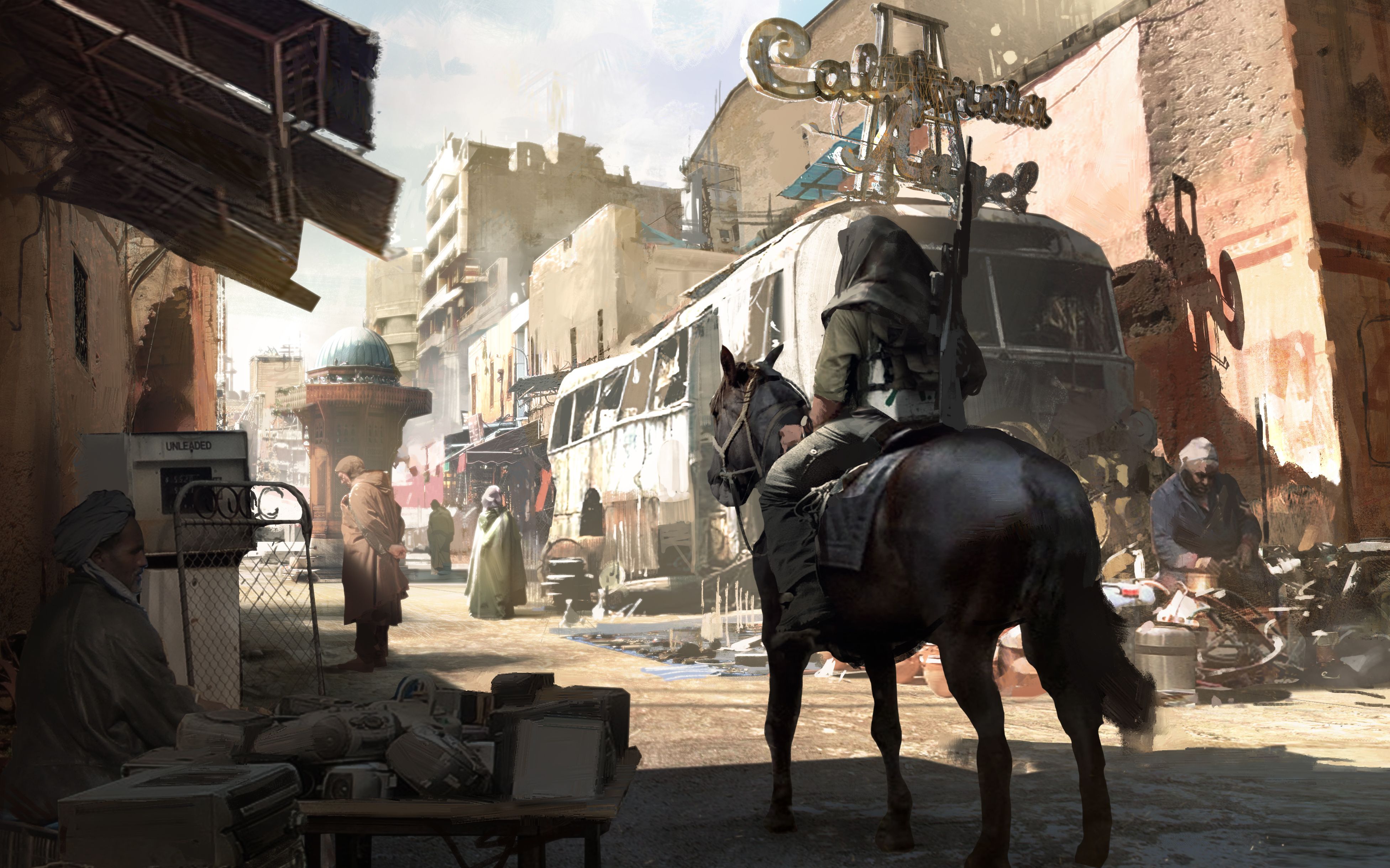 原速视频,大神john park的电影概念设计教学,场景,含psd文件 - 影音