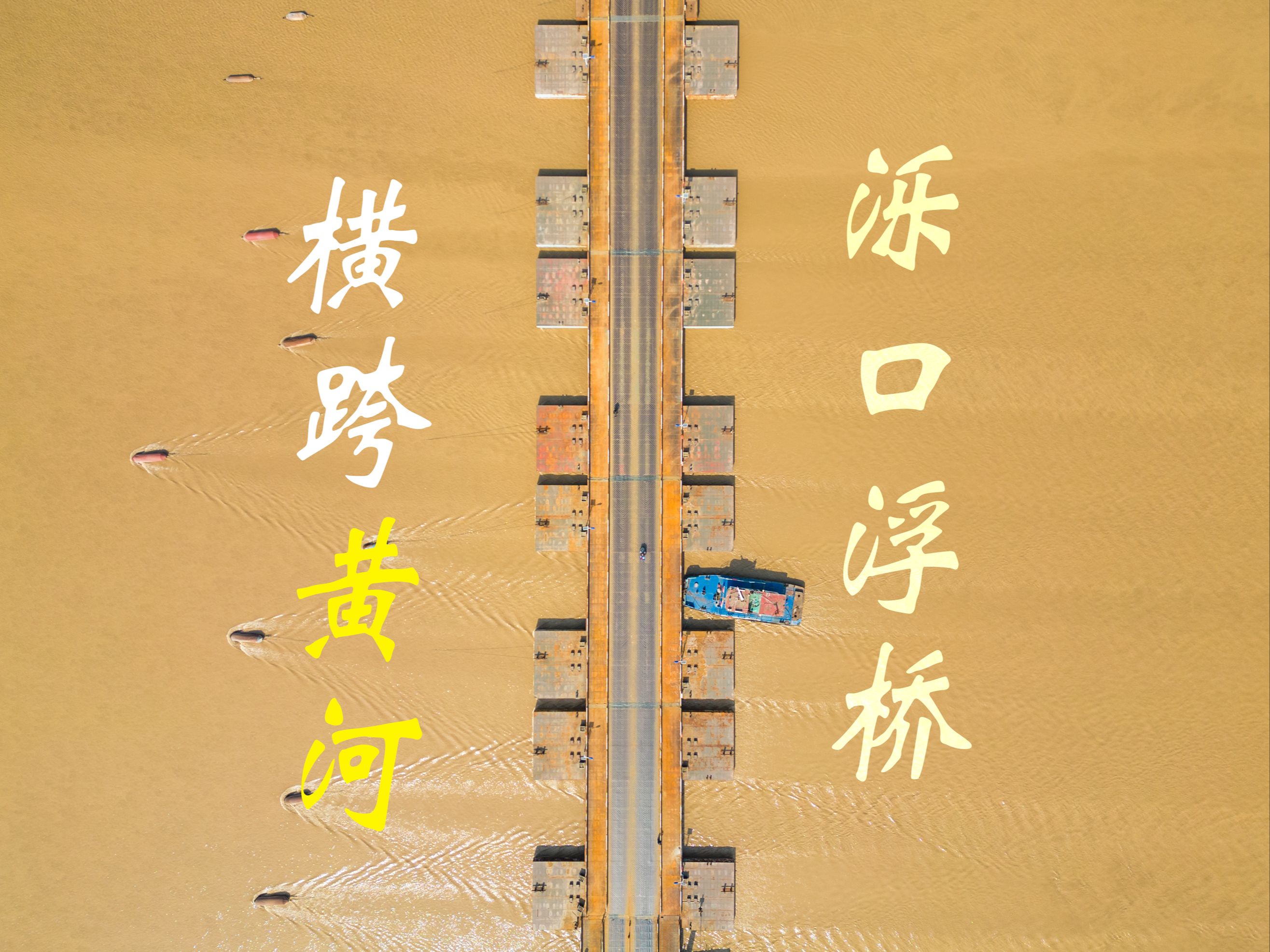 你见过能横跨黄河的浮桥吗? ----济南黄河游记