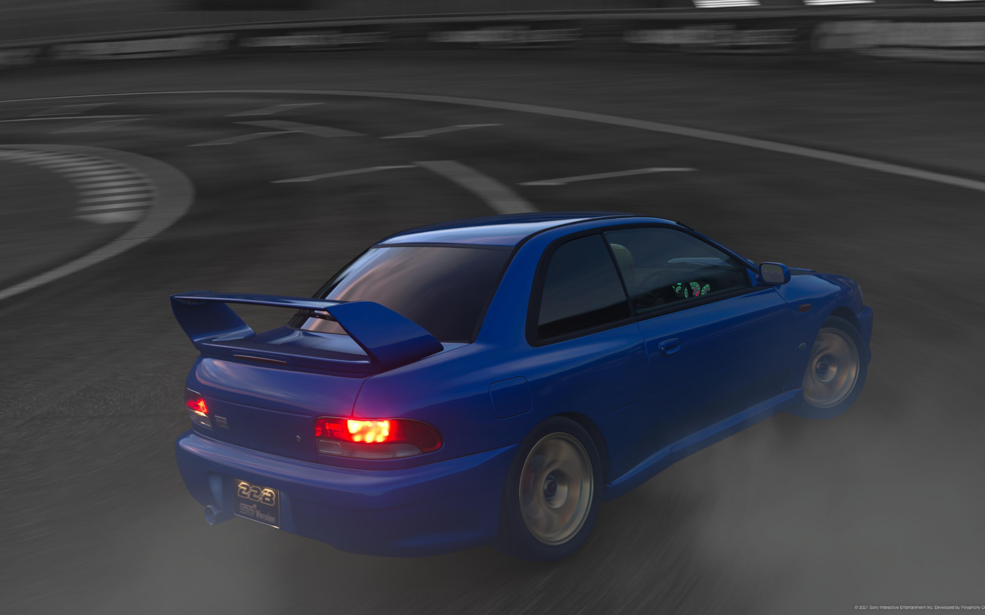 ps5 gt赛车 藤原文太sti开局花式漂移