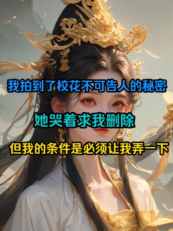 [图]我拍到了校花不可告人的秘密，她哭着求我删除，但我的条件是必须让我弄一下…